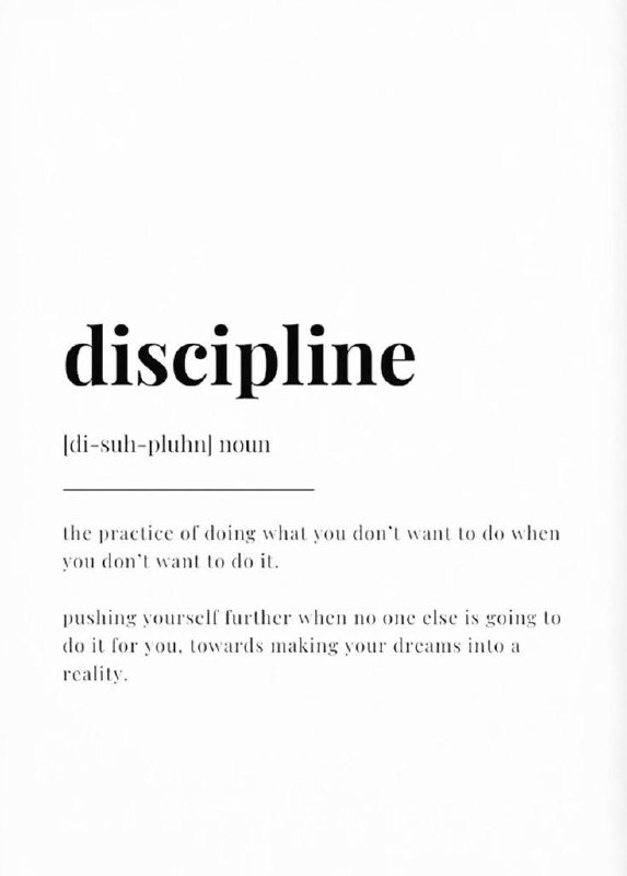 Discipline definition